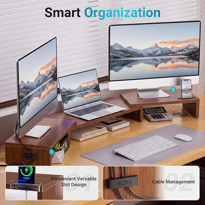 BONTEC Triple Monitor Stand Riser - Image 5