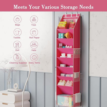 Criusia Shoe Storage, Over the Door Shoe Organizer, Hanging Closet Shoe Storage - Image 7
