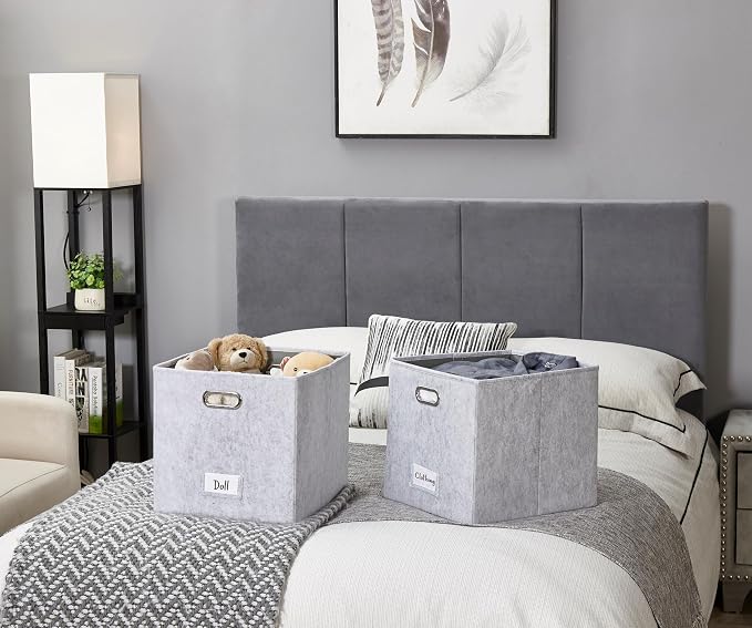 DECOMOMO Felt Storage Bins 13x15x13 Storage Cube Bins - Image 9