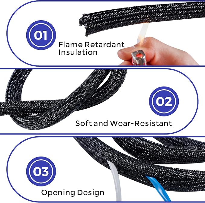 Cable Management Sleeves 1in - Image 3