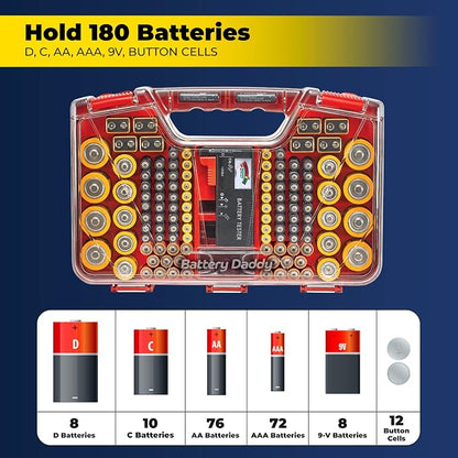 Ontel Battery Daddy Storage & Organizer Case - Image 2