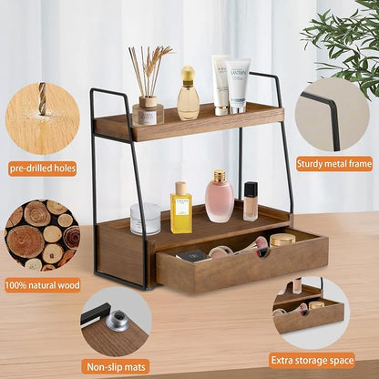 2-Tier Bathroom Organizer Countertop - Image 5