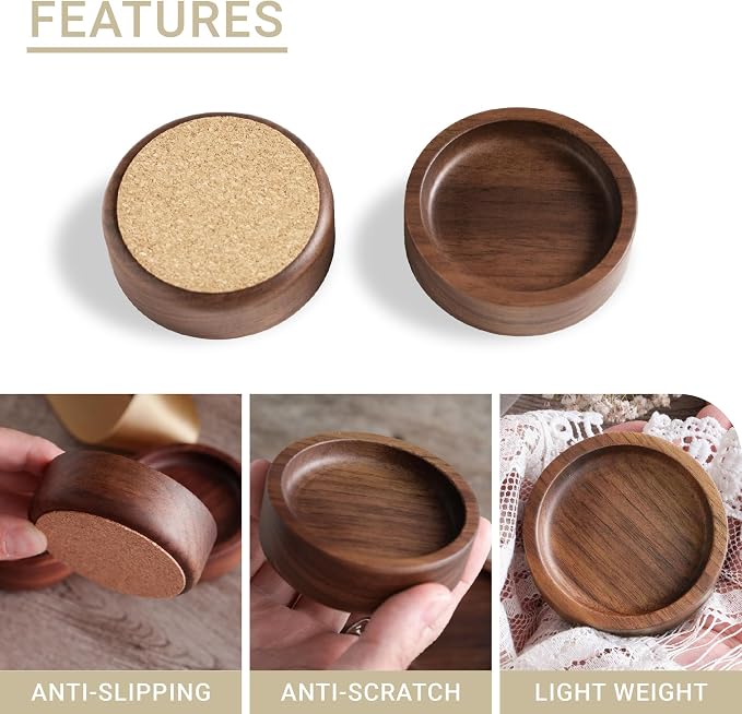 Walnut Wood Ring Holder, Engraved Jewelry Dish and Storage Tray, Unique Gift - Image 3