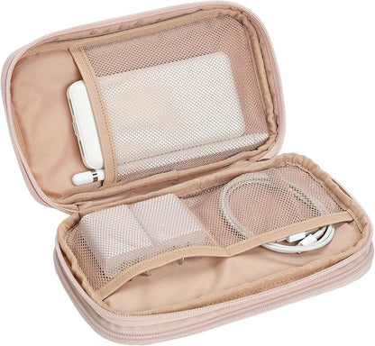 NISHEL Travel Cord Organizer Case, Double Layers Tech Electronic Bag, Essentials - Image 4