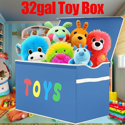 YOLOXO Toy Box Chest, Collapsible Sturdy Storage Bins - Image 2
