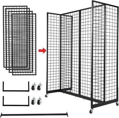 Grid Gondola Unit, Gridwall Display Stand - Image 5