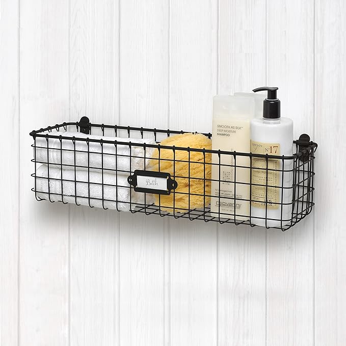 Spectrum Wall Mounted Wire Basket - Image 3