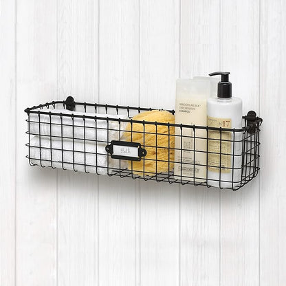 Spectrum Wall Mounted Wire Basket - Image 3
