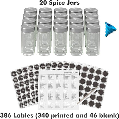New England Stories Revolving Spice Rack Set - Image 5
