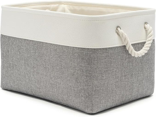 15x11x10 In Foldable Fabric Large Storage Bins by VQRTEXAStorageBasket