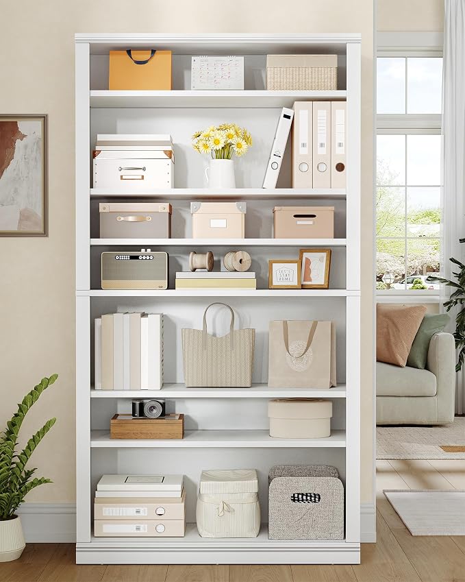 Hzuaneri Shoe Storage Cabinet, 10 Tiers Farmhouse Tall Shoe Cubby Organizer | - Image 3