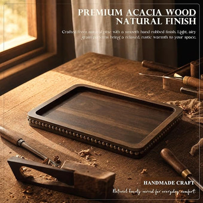 EOSAHR Acacia Wood Couch Tray - Image 7