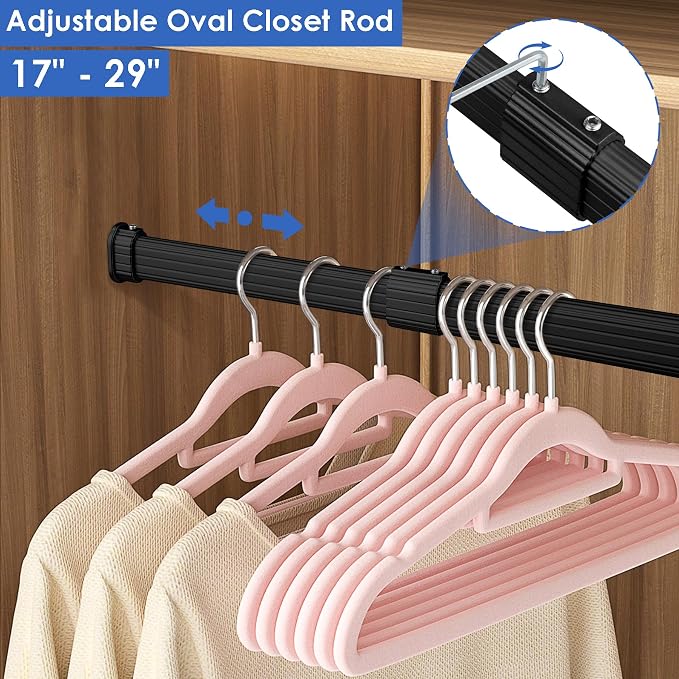Adjustable Oval Closet Rod - Image 2