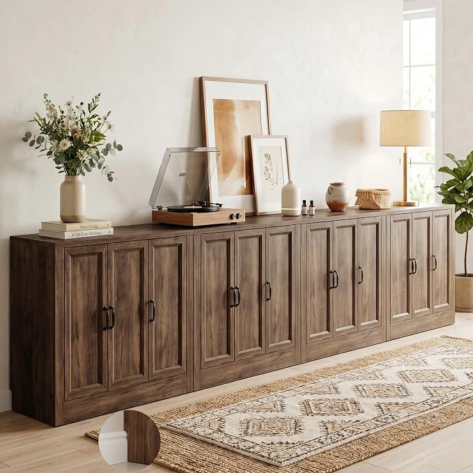 157"W Modern Buffet Cabinet by Foxemart