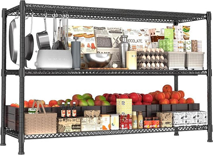 Heavy Duty Shelving, 47.6" H Garage Shelving Unit by GIOTORENT