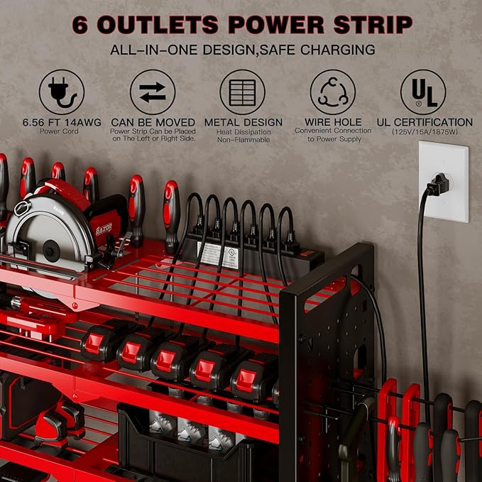 Power Tool Organizer Wall Mount - Image 2