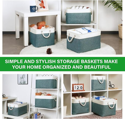 Bidtakay Fabric Storage Baskets - Image 9
