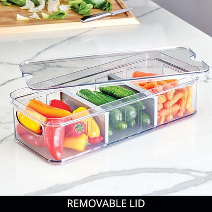 iDesign Large Fridge Organizer Bin, - Image 6
