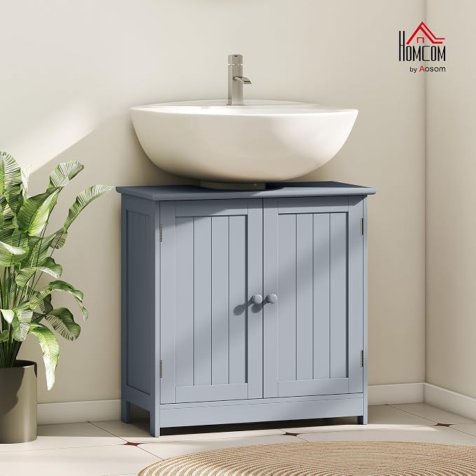HOMCOM Under Sink Bathroom Cabinet - Image 2