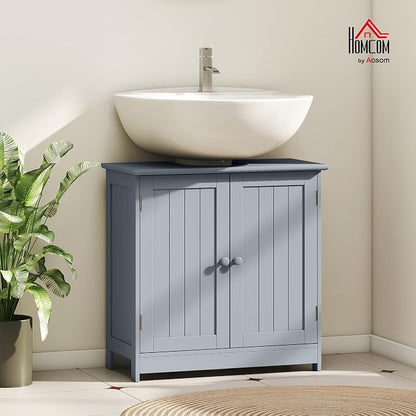 HOMCOM Under Sink Bathroom Cabinet - Image 2
