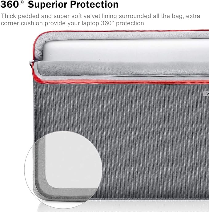 Voova Laptop Sleeve Case 13 13.6 Inch - Image 3