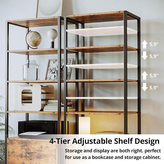 IRONCK Industrial Bookcase - Image 5
