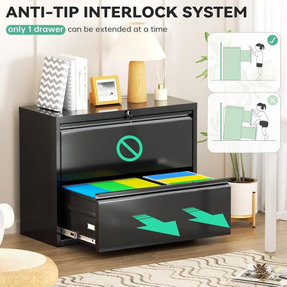 Bonusall Lateral File Cabinet - Image 5