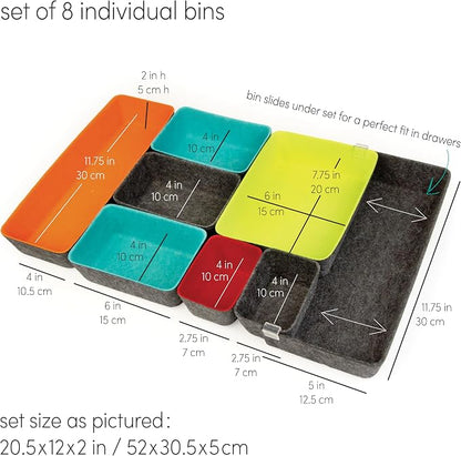 Three by Three Seattle Felt·Like·It! Felt Bins - Image 5