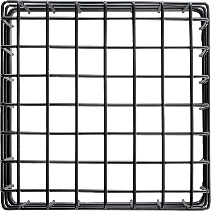 G.E.T. WB-664-MG Square Metal Storage Wire Basket - Image 4