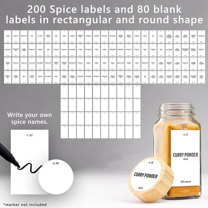 Deco haus Glass Spice Jars - Image 10