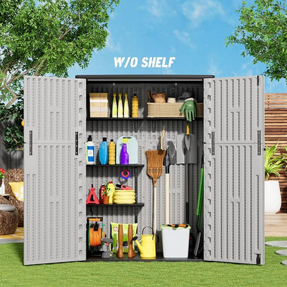 Outdoor Storage Shed Waterproof, Resin Storage Sheds Outdoor - Image 4