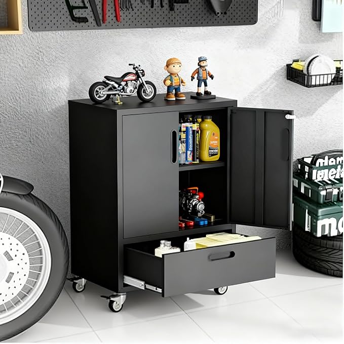 Metal Garage Storage Cabinet - Image 2
