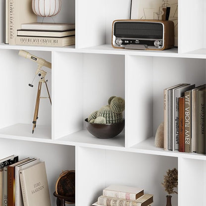 Book Shelf with 10-Cube, 43” Wide Bookshelf with Anti-Tip Device, 38” Tall Open - Image 6