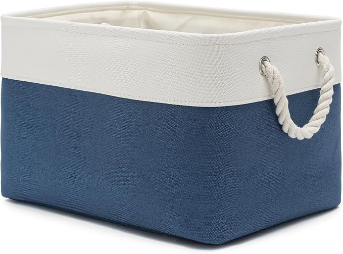 15x11x10 In Foldable Fabric Large Storage Bins by VQRTEXAStorageBasket