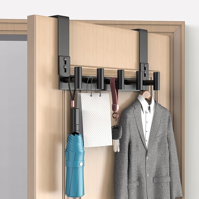 PMMASTO Over The Door Hooks, Door Hanger Hook - Image 8