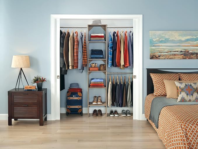 ClosetMaid SuiteSymphony Wood Closet Organizer Starter Kit - Image 9