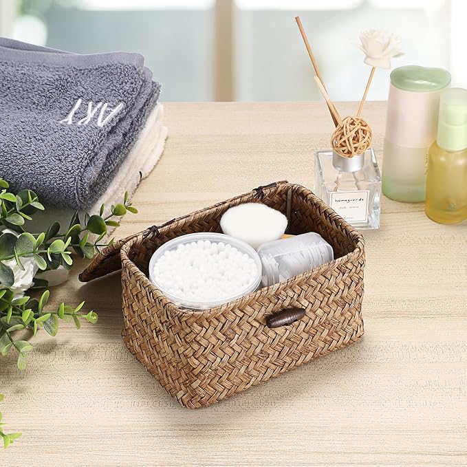 Hipiwe Seagrass Basket Key Holder Box - Image 4
