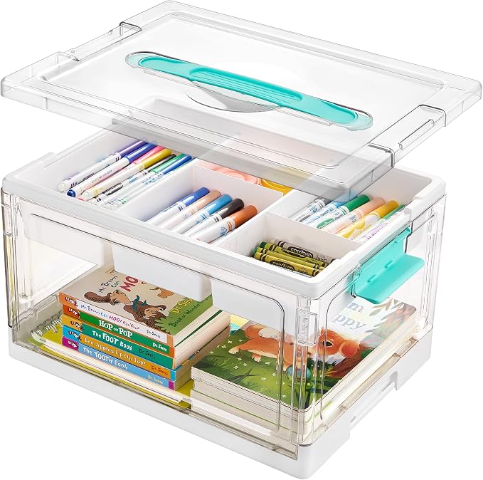 Vtopmart 24 QT Clear Craft Organizer by Vtopmart