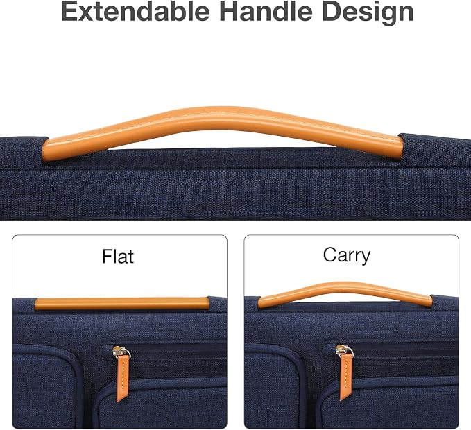 MOSISO 360 Protective Laptop Case 13.3 inch, 13-13.3 inch Laptop Sleeve - Image 5