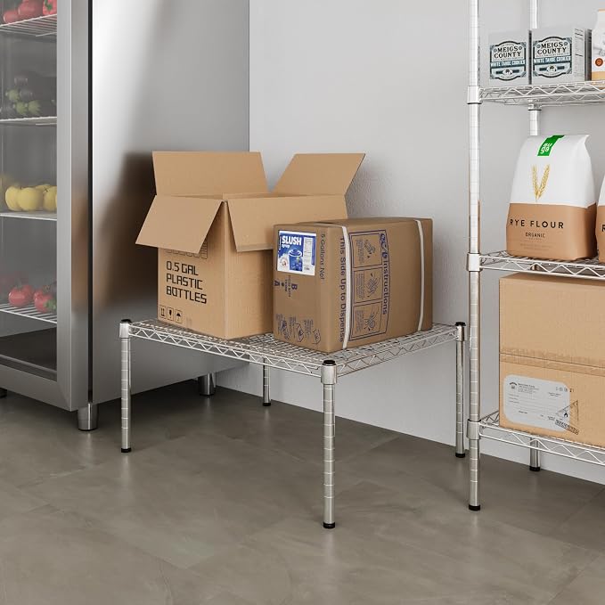 24" Deep x 30" Wide x 14" Height Wire Shelving Kit | 1-Tier | NSF Commercial - Image 2