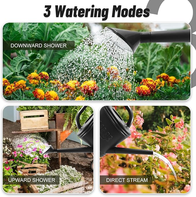 2 Gallon Watering Can, Outdoor Watering Can - Image 4
