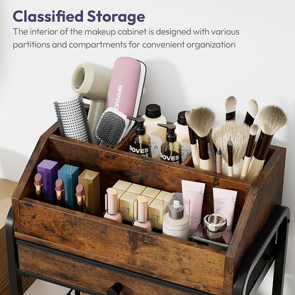 SWTYMIKI Rolling Makeup Organizer Cart - Image 4