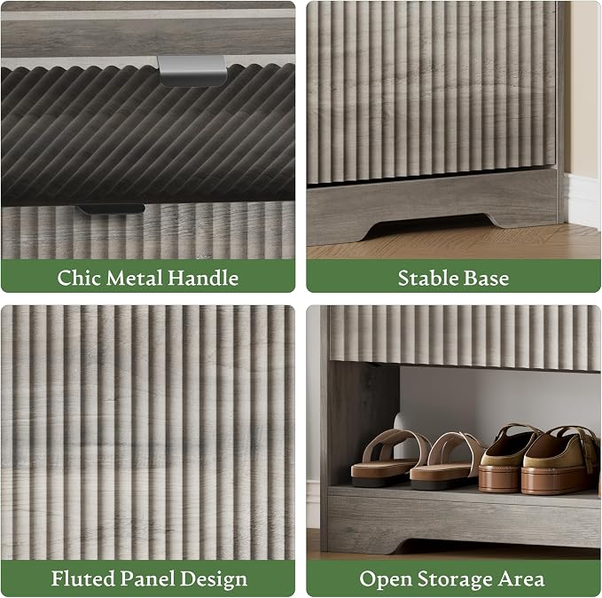 Xixini Shoe Storage Cabinet for Entryway - Image 5