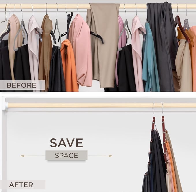 MORALVE Pants Hangers Space Saving - Image 3