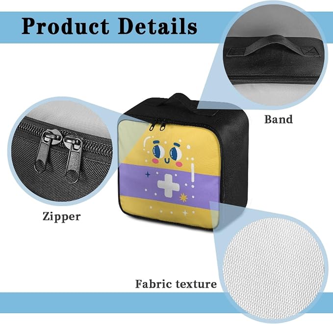 Family Medicine Storage Bag Pill Bottle Organizer - Image 7