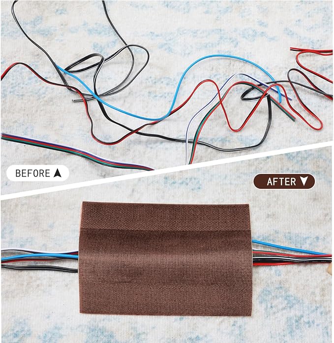 WILLBOND Carpet Cord Cover Cable Protector Floor Cover Cable Protector - Image 8