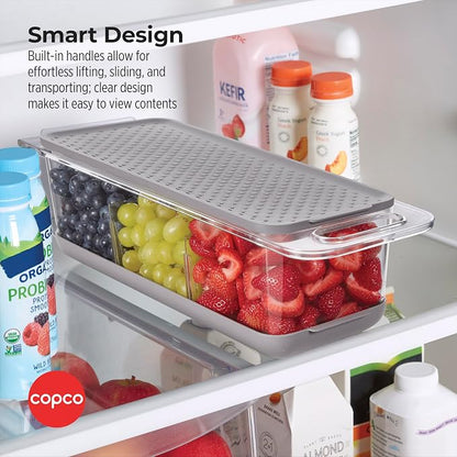 Copco Over the Sink Colander Fridge Storage Bin - Image 3