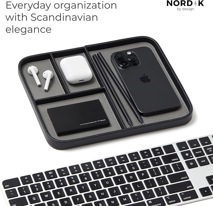 Nordik Leather Valet Tray - Image 5