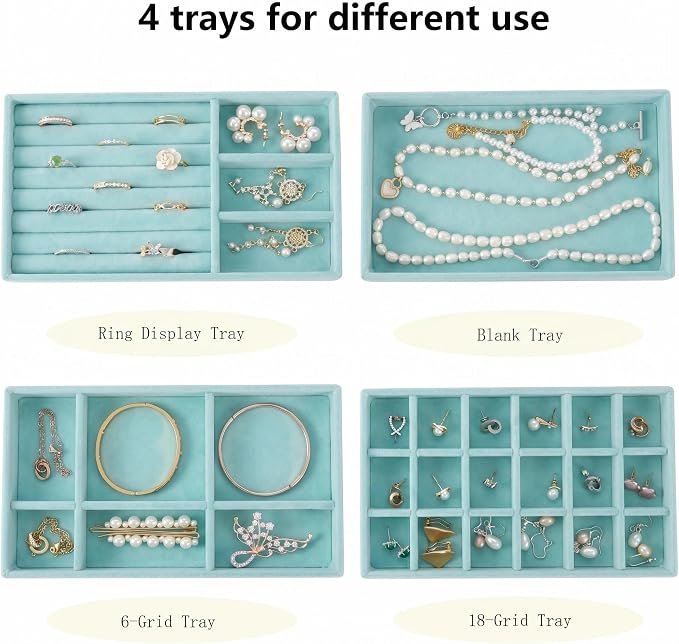 Stackable Jewelry Organizer Trays - Image 3