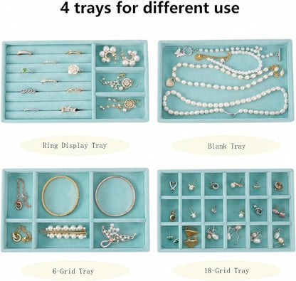 Stackable Jewelry Organizer Trays - Image 3